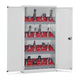 ארון CNC עם 4 מסגרות ו-84 מחזיקי כלים