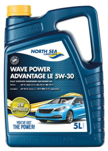 שמן מנוע לרכב WAVE POWER ADVANTAGE LE 5W-30
